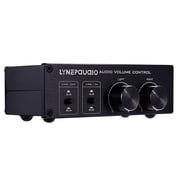 LYNEPAUAIO Volume Controller,Volume Mode XLR Audio Volume XLR RCA Passive RCA Stereo Pre-Amplifier BUZHI ERYUE