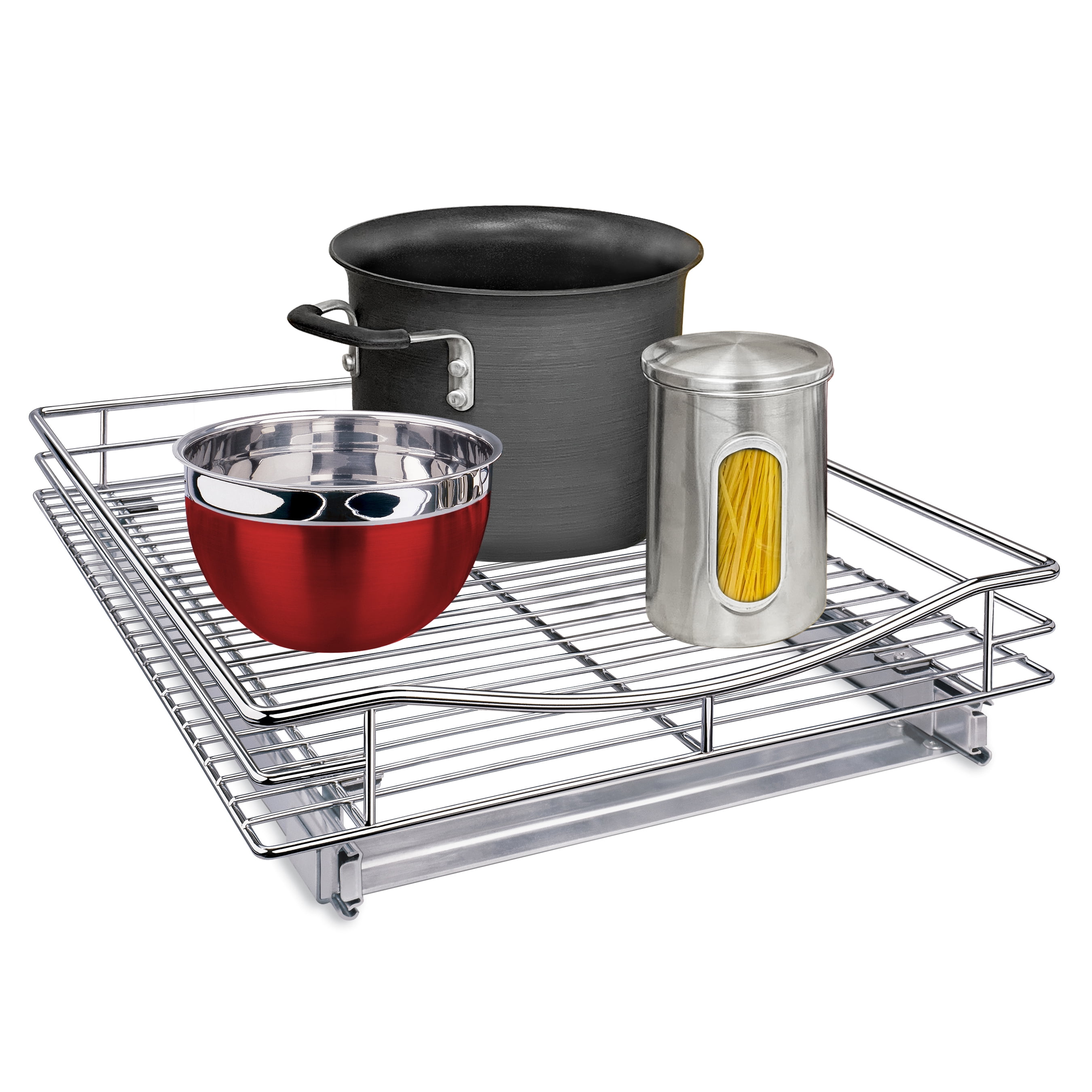 Lynk Professional Chrome Slide Out Cabinet Organizer
