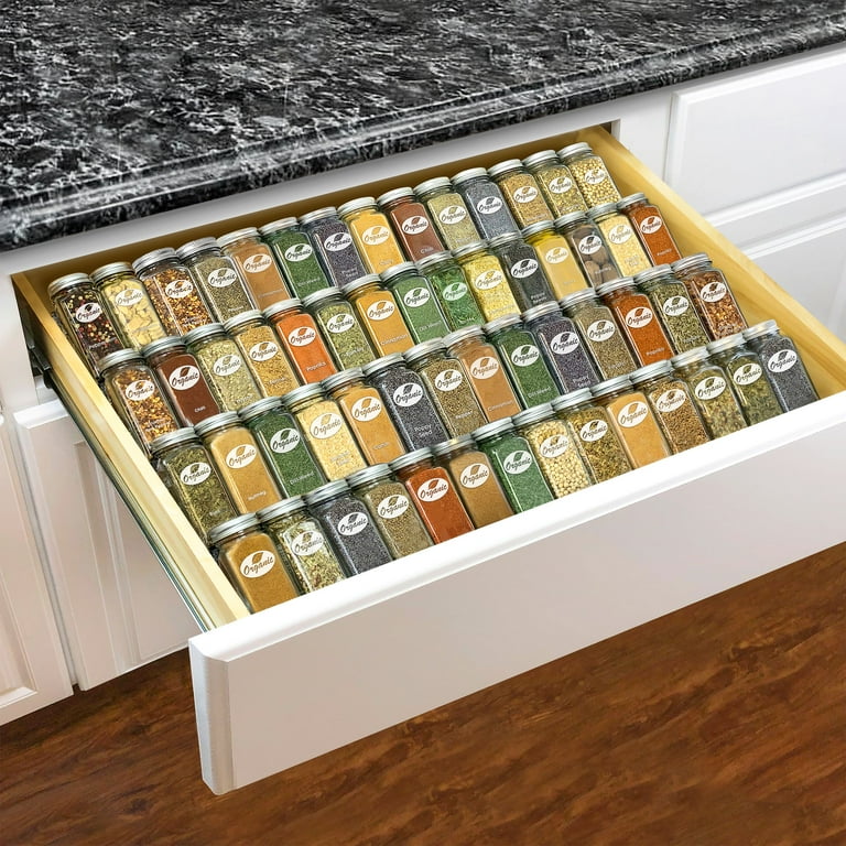 Spice rack in drawers hot sale