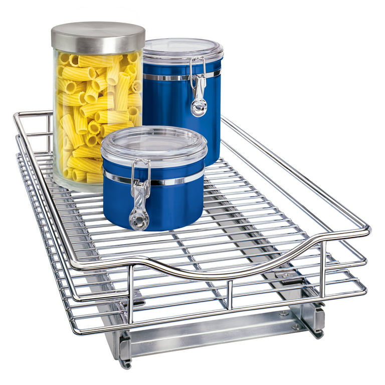 Deep Drawer Organizer for Stainless Steel Drawers With Pots and