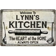 thumbnail image 1 of LYNN'S Kitchen Farmhouse Sign Gift 8x12 Metal 208120033169, 1 of 1