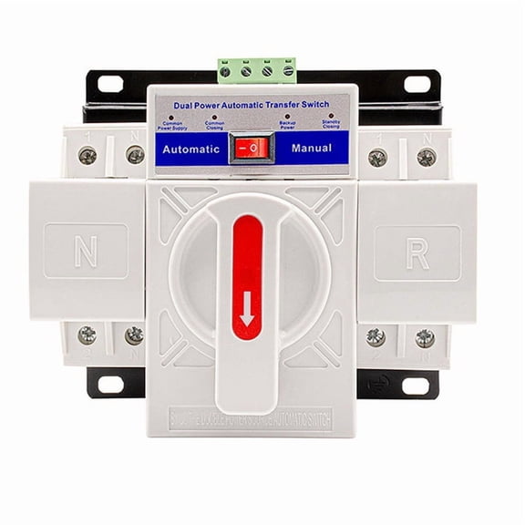LYQ1-63/2P AC230V Micro-Type Updated Version Circuit Breaker Dual Power Automatic Auto Transfer Switch Safe and Reliable