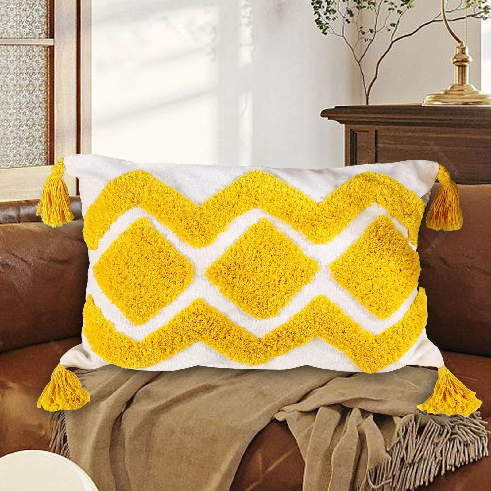 LYQBGVDQA Clearance Throw Pillow Covers for Couch,tufted pillow