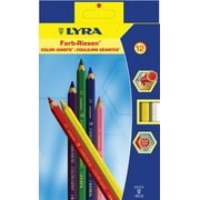 Lyra Color-Giants Colored Pencil Set, 12-Colors