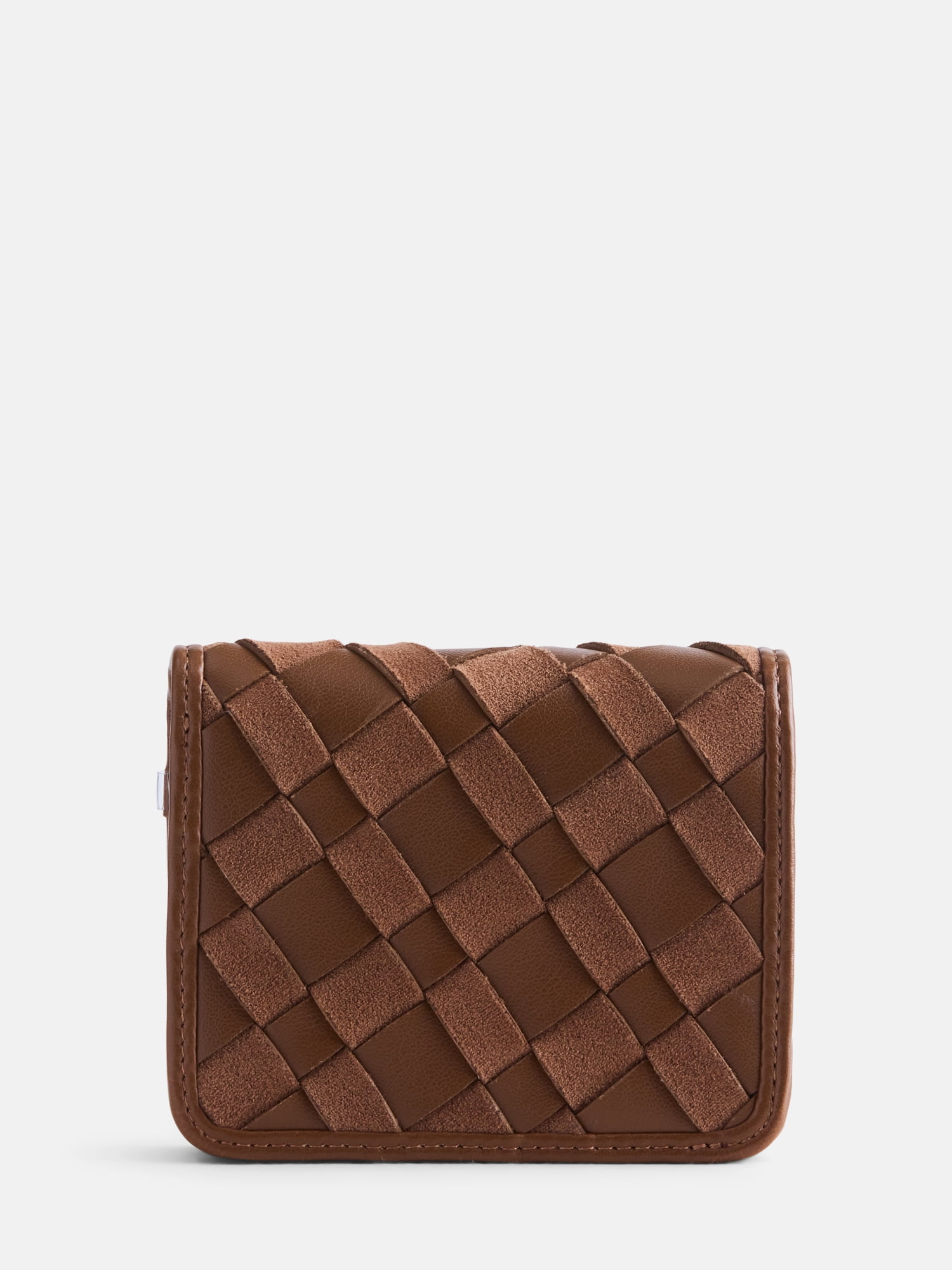 Scenario Women's Woven Bifold Wallet, Autumn Brown