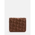thumbnail image 1 of Scenario Women's Woven Bifold Wallet, Autumn Brown, 1 of 4
