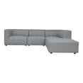 thumbnail image 1 of Moe's Home Collection Lyric Dream Modular Sectional Right Grey, 1 of 5