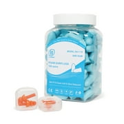 LYSIAN Slim Foam EarPlugs for Small Ears, 100 Pairs, 35dB Noise Reduction Earplugs for Sleep, Snore Loud