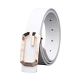 thumbnail image 1 of LYSICSKINEM Men Automatic ckle Men's And Women's G ckle Belt Neutral Gold G Smooth ckle Belt Imitation Leather Smooth ckle Casual Pants Belt., 1 of 3