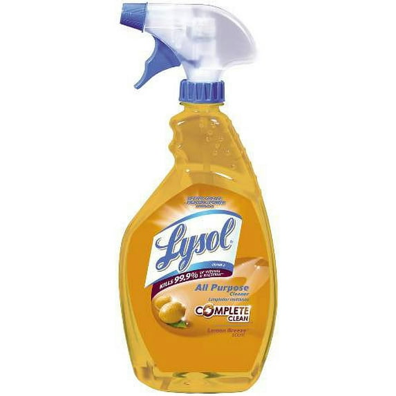 LYSOL 4-IN-1 ALL PURPOSE CLEANER, 32 OZ., LEMON SCENT per 6 Quart