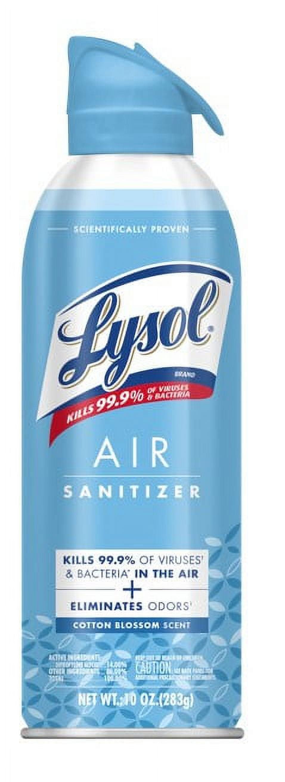 ® Air Sanitizer Spray, For Air Sanitization and Odor Elimination, Cotton Blossom Scent, 10 Fl. Oz