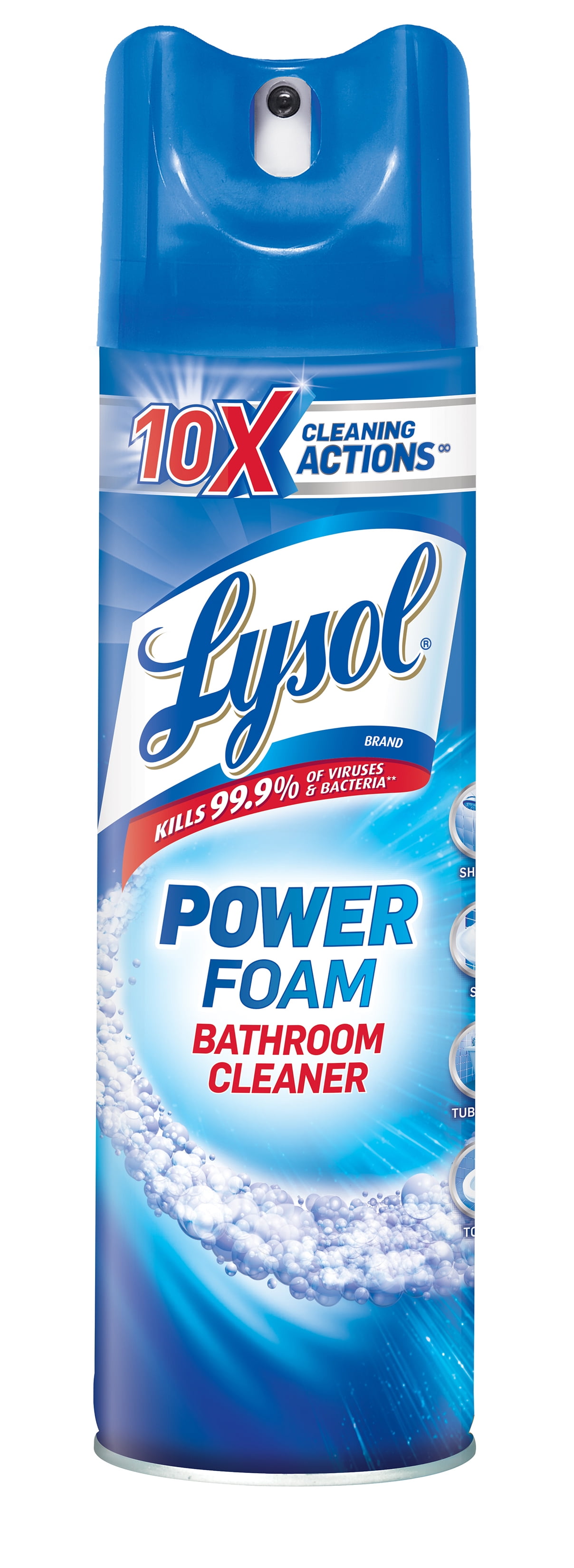 LYSOL® Bathroom Cleaner Power Aerosol 12/24 oz.