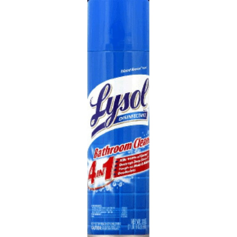 Lysol 24 oz. Power Foam Aerosol Bathroom Cleaner 19200-02569 - The