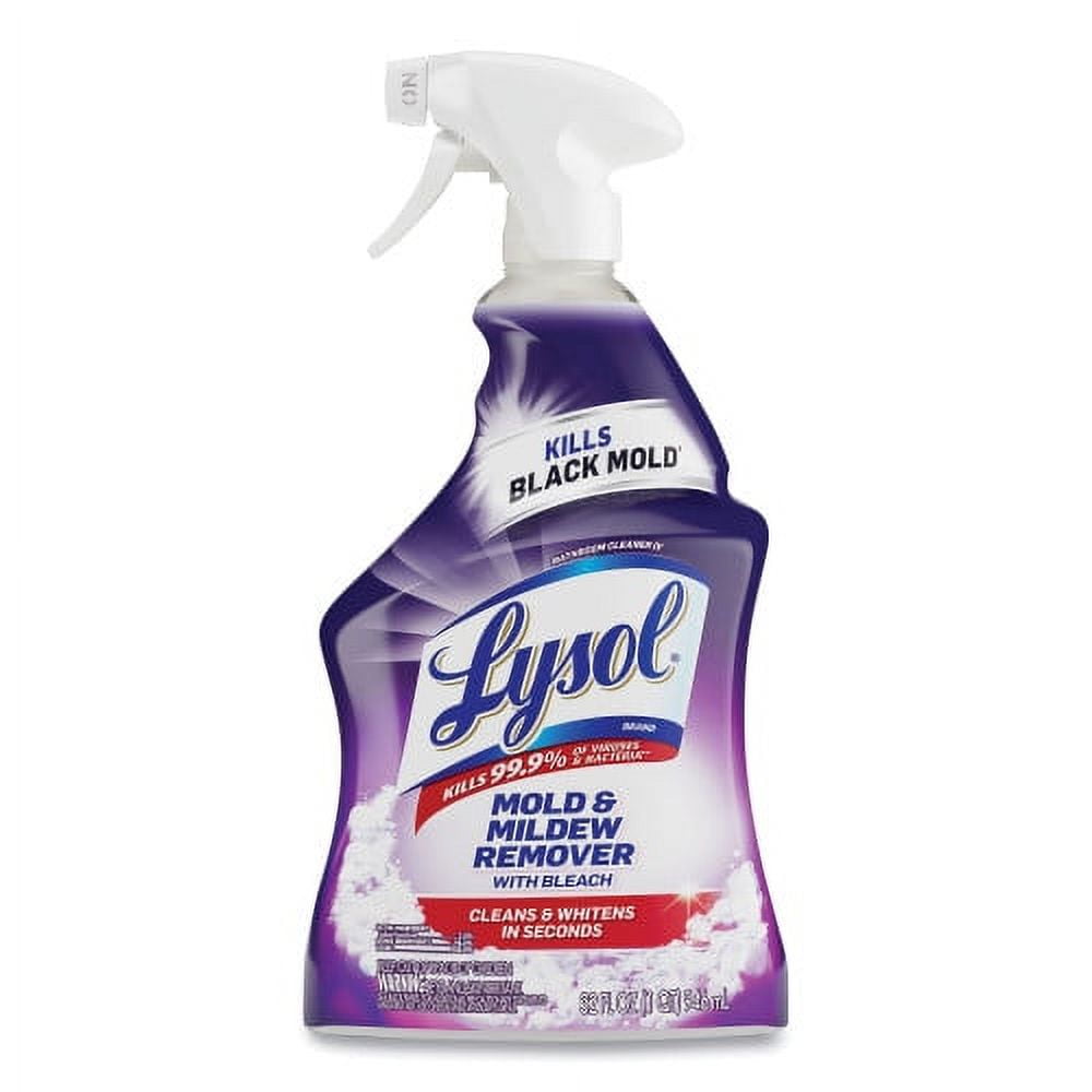 LYSOL Brand Mold and Mildew Remover with Bleach, Ready to Use, 32 oz