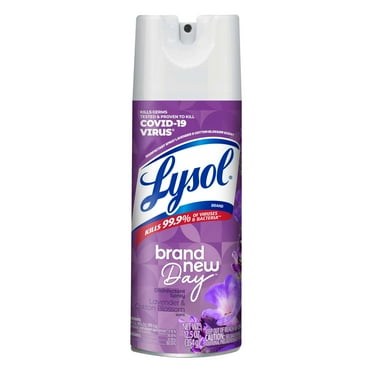 Lysol® Disinfectant Spray, Sanitizing and Antibacterial Spray, Lavender & Cotton Blossom, 12.5 oz