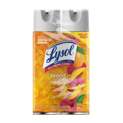 Lysol Brand New Day Disinfectant Sanitizing Antibacterial Sprays, Mango & Hibiscus, 19 fl oz, 2 pack
