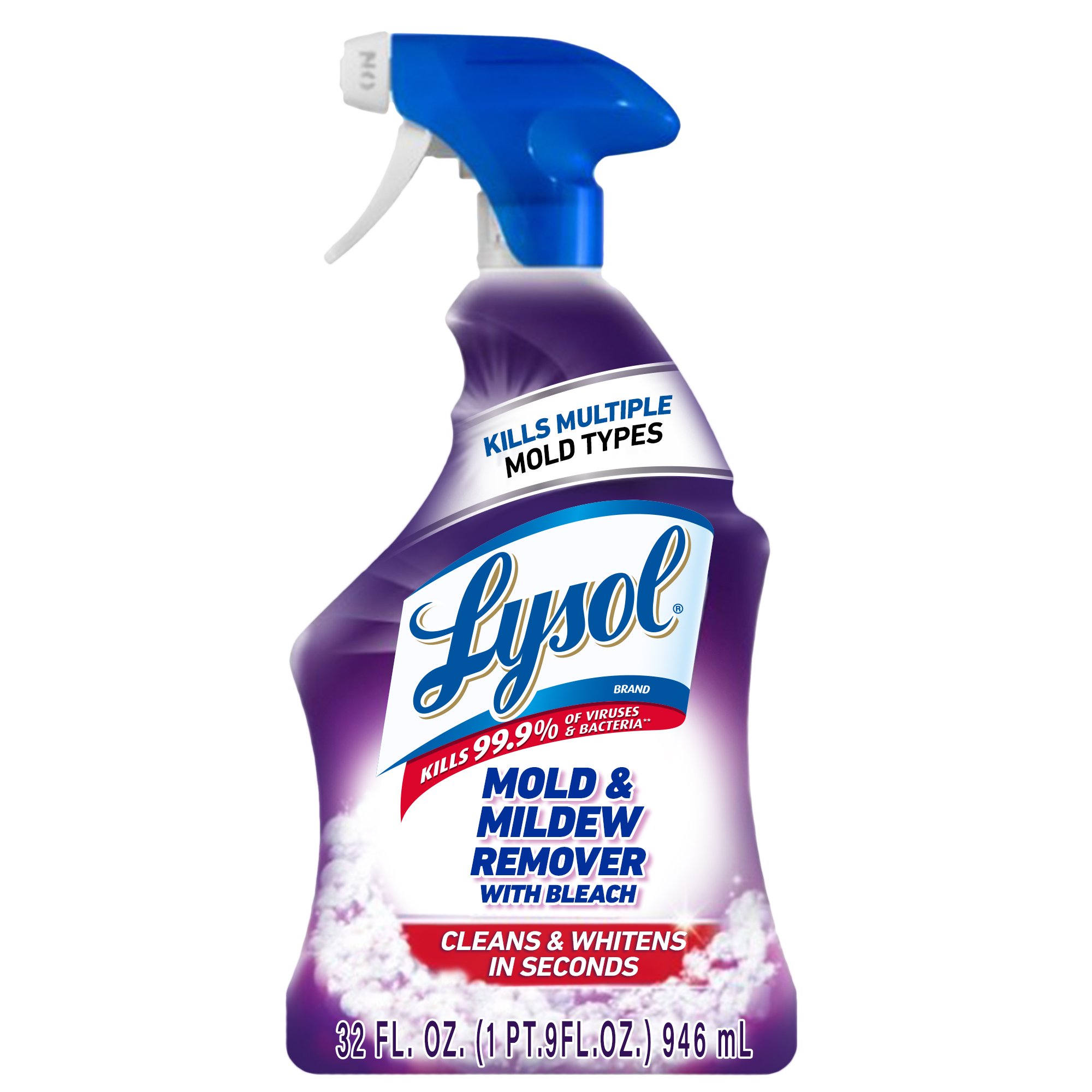 Lysol Mold & Mildew Blaster w. Bleach, Bathroom Cleaner Spray, 28oz