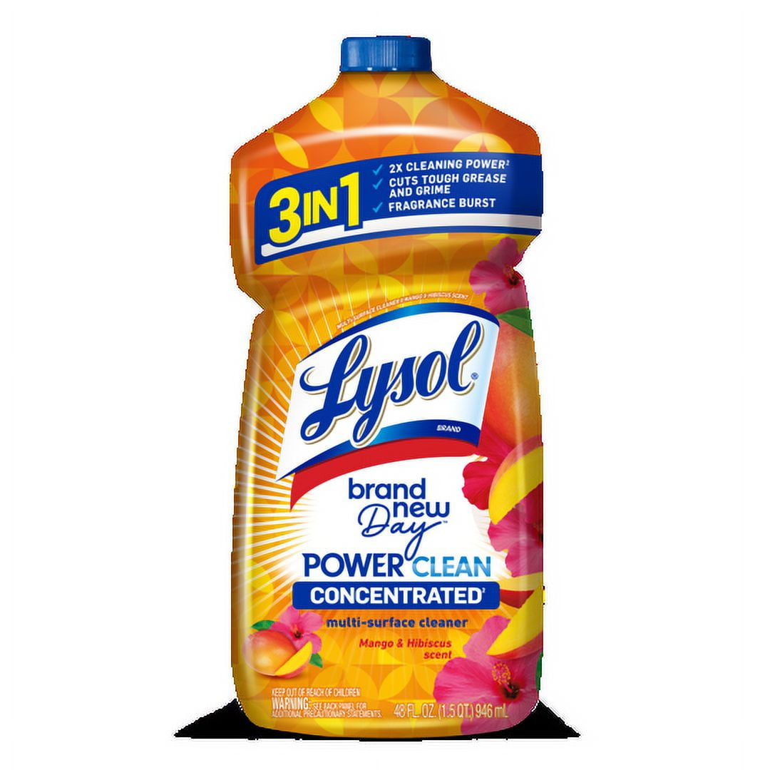 LYSOL® MultiSurface Cleaner Pourable Brand New Day™ Mango & Hibiscus