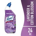 thumbnail image 1 of Lysol Toilet Bowl Cleaning and Disinfecting Cleaner Gels, Lavender & Cotton Blossom Scent, 24 oz, 1 of 11