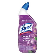 Lysol Toilet Bowl Cleaning and Disinfecting Cleaner Gels, Lavender & Cotton Blossom Scent, 24 oz