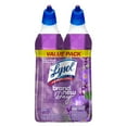 thumbnail image 1 of Lysol Toilet Bowl Cleaner Bathroom Gel, Lavender & Cotton Blossom, 24 fl oz, Pack of 2, 1 of 9