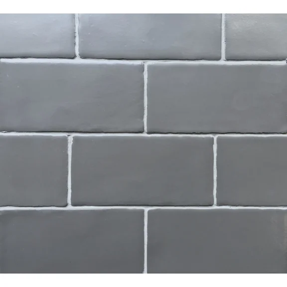 LYSSA -3X6 Dark Gray Matte Subway Ceramic Tile Wall Backsplash Dcor Bath Kitchen