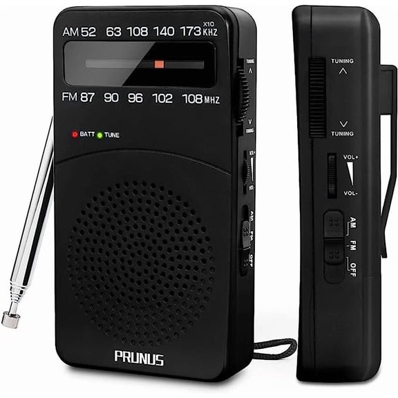 LYSSA -PRUNUS J-166 Portable AM/FM Radio