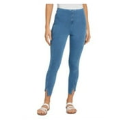LYSSE Womens Blue Stretch Cropped Jeans S