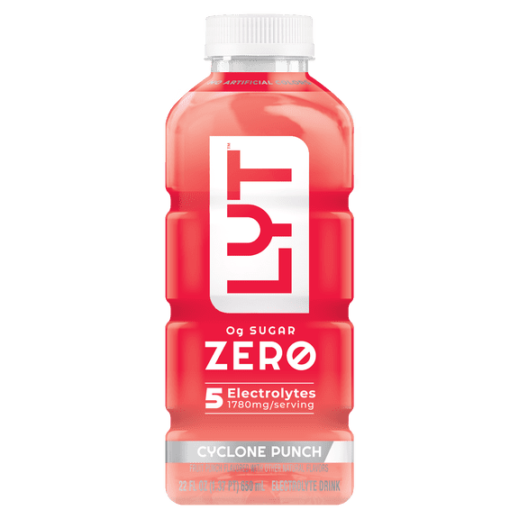LYT Zero Electrolyte Drink Cyclone Punch, 22 fl oz Bottle