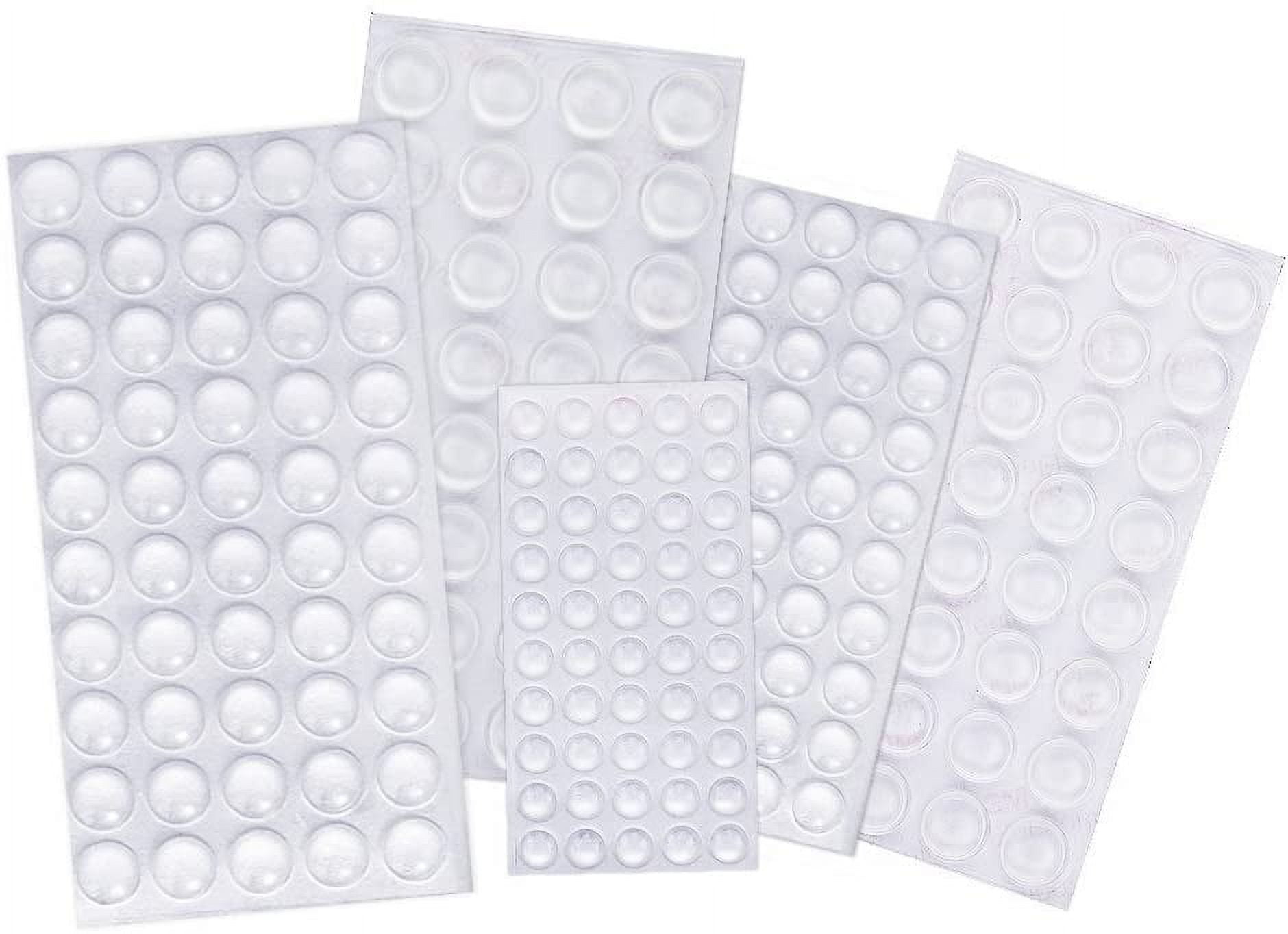 LYTIVAGEN 214 PCS Rubber Feet Clear Adhesive Bumper Pads Silicone