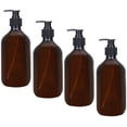 thumbnail image 1 of LYTIVAGEN 4 PCS Pump Bottles 500ml Shampoo Bottle Refillable Liquid Dispensers Large Capacity for Lotion, Shower Gel, Hand Soap, 1 of 7