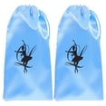 thumbnail image 1 of WEUVEB Shoe Storage Bag Blue Satin Dancers 1 Pair 10.2X5.3X0.08In, 1 of 9