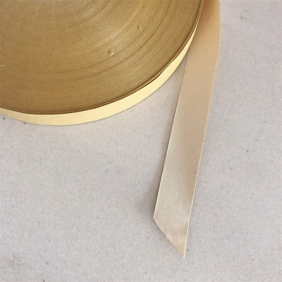 WEUVEB Beige Cloth Lampshade Edging Tape Self Adhesive for Easy Lamp Shade Repair