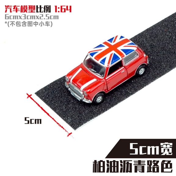 LYTMENT 1 Roll Miniature Model Handmade Realistic Highway Road Sticker For Toy Enthusiasts Home Decor And Educational Purposes