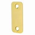 thumbnail image 1 of WEUVEB deadbolt hole cover plate Stainless Steel Golden 1 Set, 1 of 8