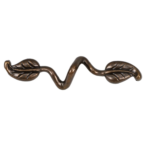 WEUVEB Zinc Alloy Leaf Handle Drawer Pulls for Coffee Tables, Shoe Cabinets, Decorative Cabinet Knobs