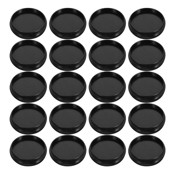 WEUVEB 100Pcs Plastic Book Binding Accessories Black for Unique Photo Album Design