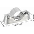 thumbnail image 1 of WEUVEB Lytement Pipe Holder Bracket, Stainless Steel, Versatile and Secure for Home, 1 of 8
