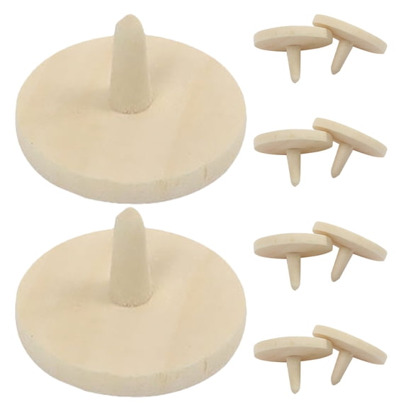 LYTMENT 10pcs Wood Golf Ball Positioning Tools Golf Supplies Golf Markers For Women Golf Putter Marker Golf Accessories For Men Golf Ball Marker Tool