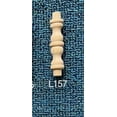 thumbnail image 1 of WEUVEB 10pcs Wooden Carved Collection Cabinet Khaki Small Pillar for Home Decor, 1 of 8