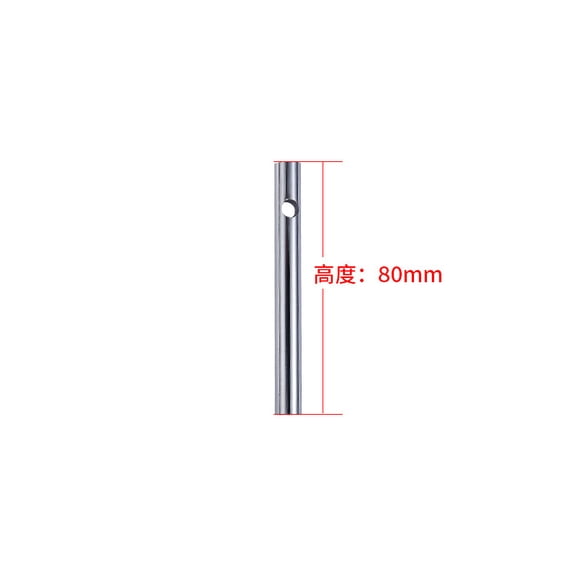 WEUVEB 2-Pack Glass Cabinet Post Caps with Metal Connectors, Precision Furniture Hardware for Improved Support and Stability