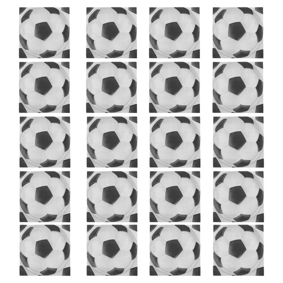 WEUVEB Sports Themed Football Napkins, Multi, Soft and Comfortable, Perfect for Soccer Celebrations