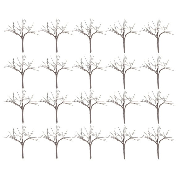 LYTMENT 20pcs Mini Branches - Realistic Small Tree Boles for Landscape Crafts, Home Decor, Miniature Garden Scenes
