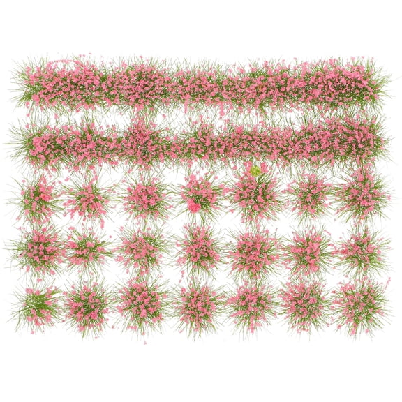 WEUVEB Miniature Pine Trees Plastic 23-Pcs For Diorama