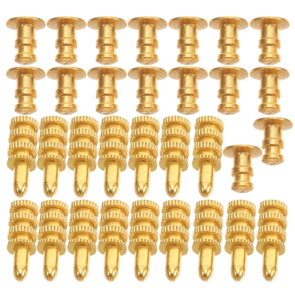 WEUVEB Shelving Brackets Table Leaf Alignment Copper 24Set