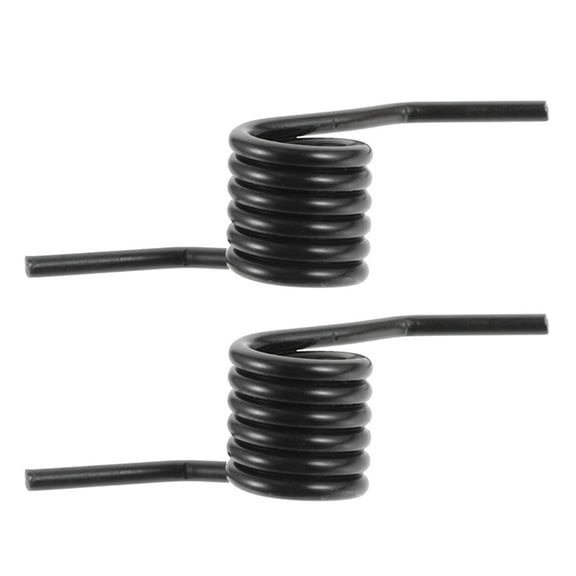 WEUVEB Steel Jack Handle Reset Spring, Black, Durable, for Hydraulic , 2Pcs