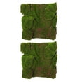 thumbnail image 1 of WEUVEB Moss Sheet Handmade Carpet Realistic Appearance Green 2Set, 1 of 8