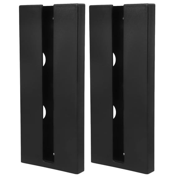 WEUVEB 2Pcs Space Saving Wine Glass Storage Rack for Kitchen Bar Counter