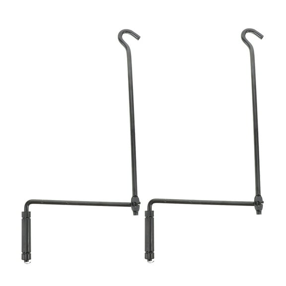 WEUVEB Black Metal Jack Handle Versatile Use for Cars and Trucks 2Pcs