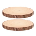 thumbnail image 1 of WEUVEB 2-Pack Garden Stepping Stones with Wood Texture, Anti- Outdoor Pathway Decor for Yard and Patio, 1 of 9